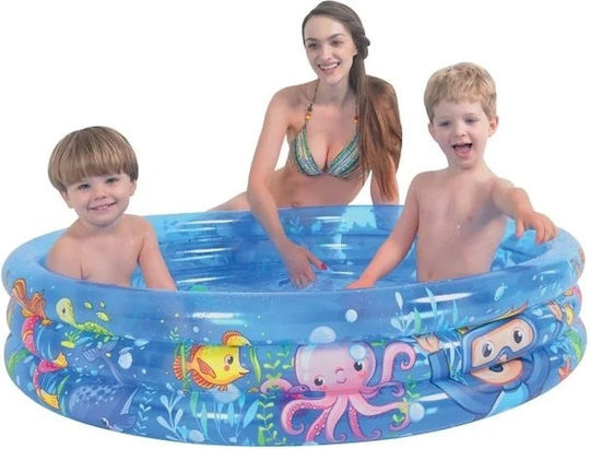 Round Piscină Gonflabilă 120x24buc Albastră