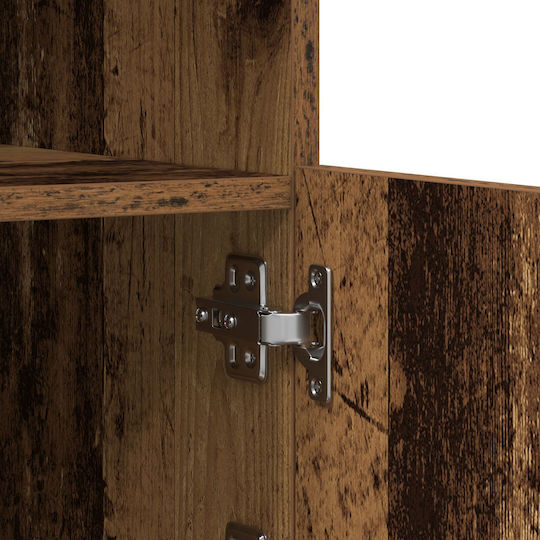 Bufet din Lemn Masiv cu Sertare Old Wood 181.5x37x67cm