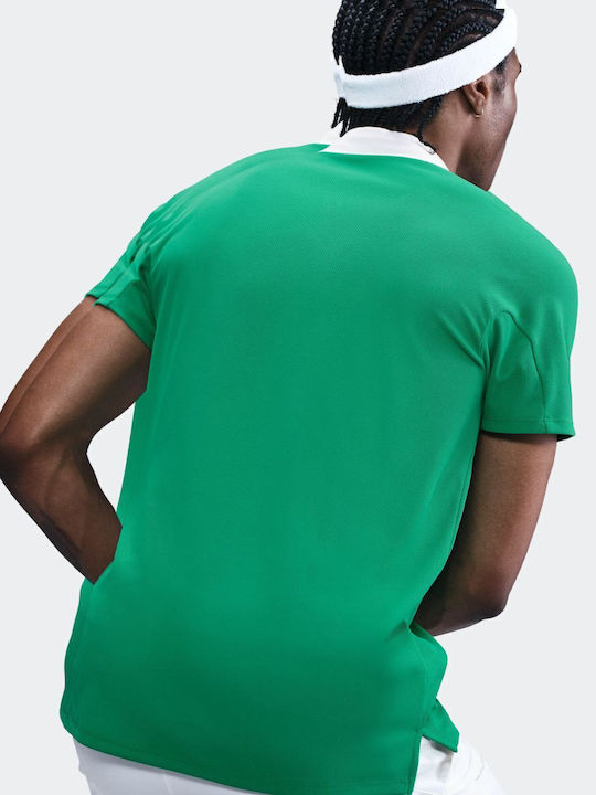 Nike FZ6931-324 Men's Green Tennis Blouse