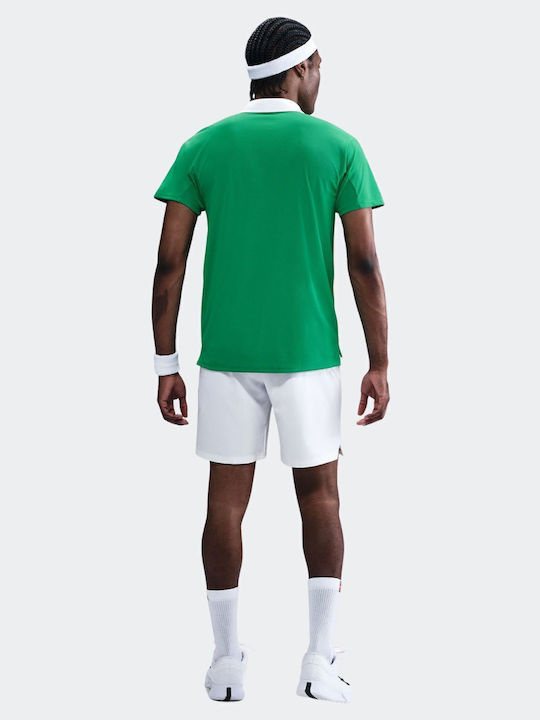 Nike FZ6931-324 Men's Green Tennis Blouse