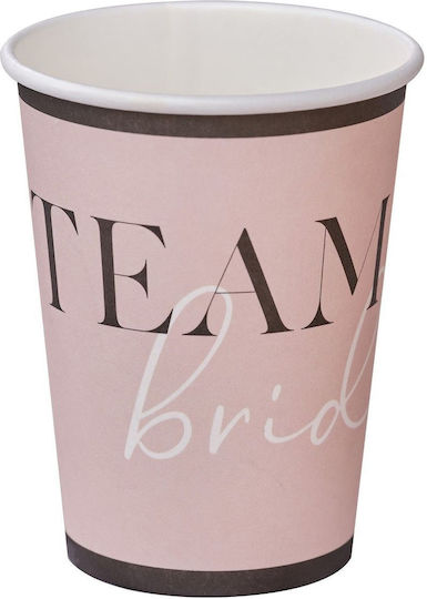 Ginger Ray Pahar Team Bride Pentru Petrecere 8 Bucăți