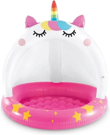 Piscină Rotundă Pentru Copii 45lt Gonflabilă 102x102cm Albă