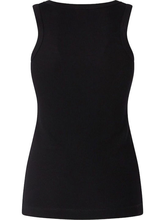 Women's Athletic Blouse Sleeveless Black