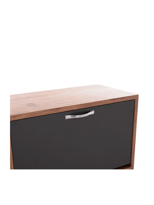 Medy Wooden Shoe Organizer Beige 85x30x108.5cm