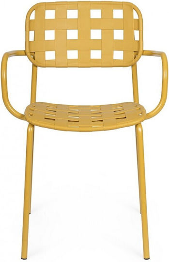Scaun de exterior Metalic Clover Aukra 4buc 52x54x80cm