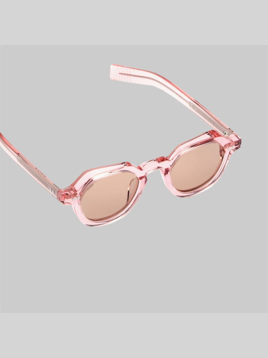 Akila Women's Sunglasses with Pink Plastic Frame and Pink Lens 2210-5966