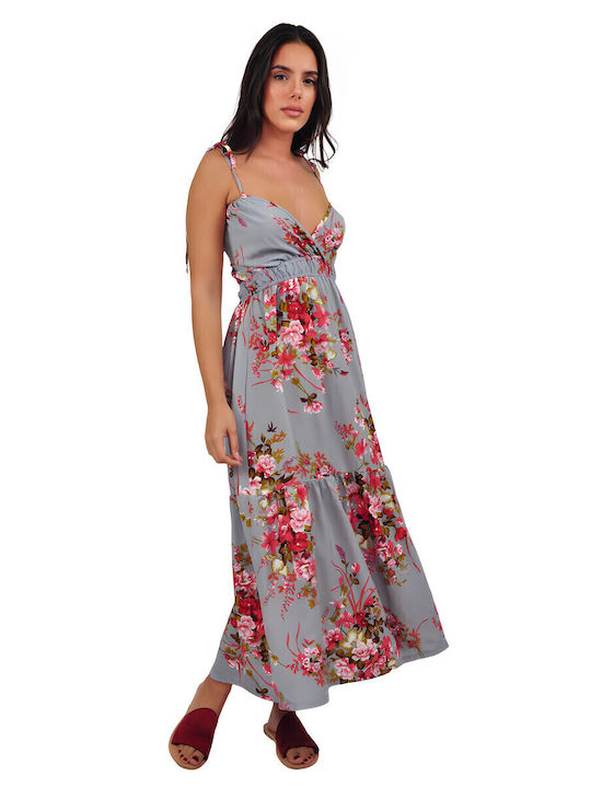 Summer Midi Dress Light Blue