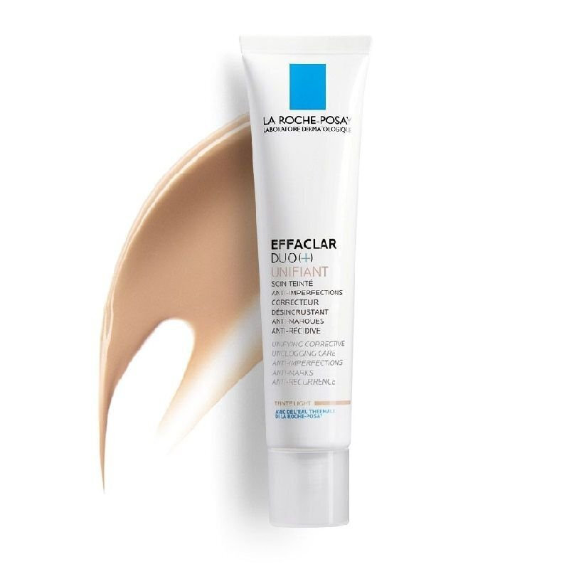 La Roche Posay Effaclar Duo+ Unifiant Light 24ωρο Ρυθμιστικό Gel Προσώπου Ημέρας με Χρώμα κατά των Ατελειών με Νιασιναμίδη 40ml
