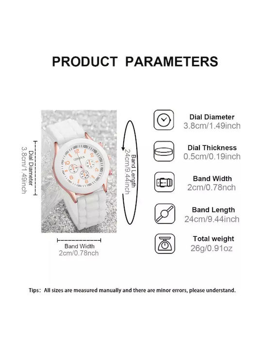 Women's Watch with Gold Metal Bracelet