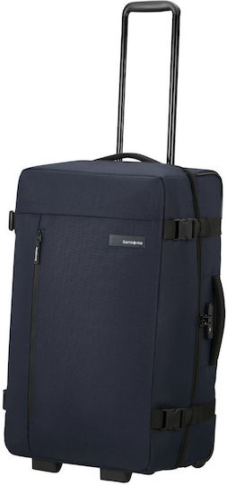 Samsonite Roader Сак Вояж Син с колела Текстилен Д68xШ41xВ30см.