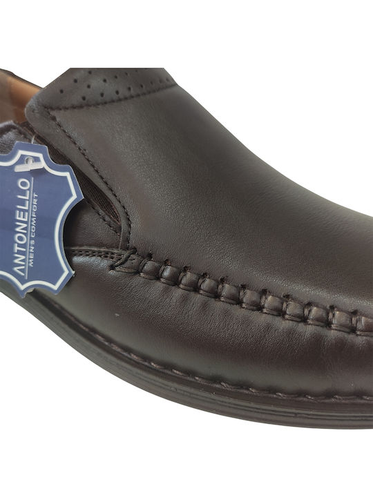 Leder Herren Freizeitschuhe Braun