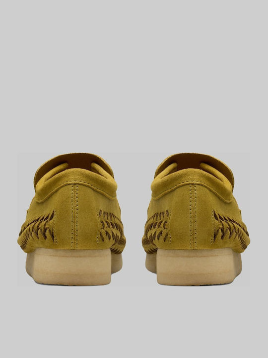 Wbloafer Weave Men's Suede Moccasins Green