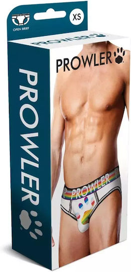 Prowler Open Boxeri Sexy pentru bărbați Alb