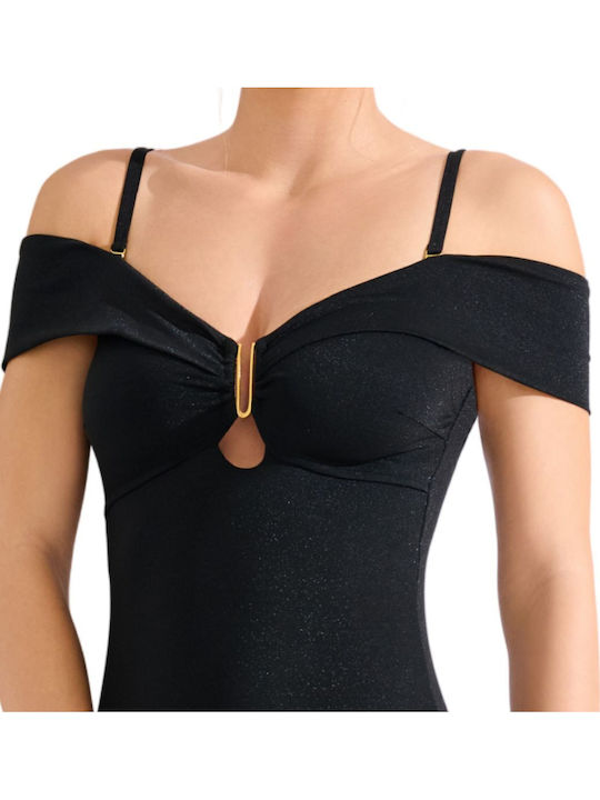 One-Piece Swimsuit Black