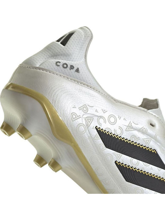 adidas Pure Iii League FG/MG Ποδοσφαιρικά Παπούτσια με Τάπες Μπεζ adidas Pure Iii League FG/MG Ποδοσφαιρικά Παπούτσια με Τάπες Μπεζ