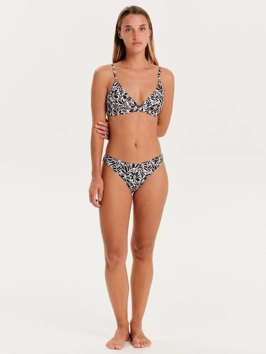 Set Bikini Cu Burete Detașabil Negru