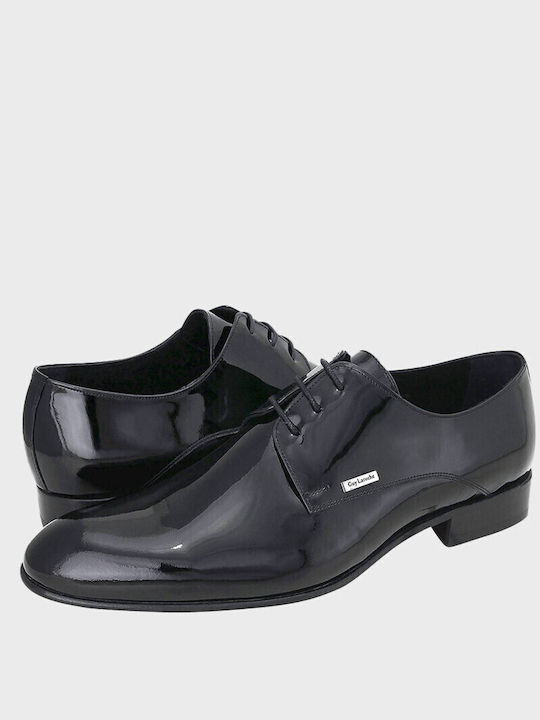 Guy Laroche Stellen Men's Dress Shoes In Black Patent Leather Guy Laroche Stellen Men's Dress Shoes In Black Patent Leather