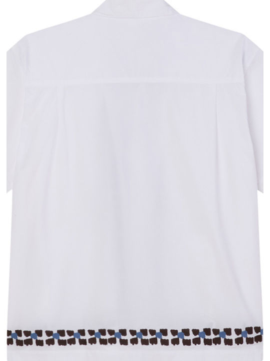 Ruben Short-sleeved Shirt White