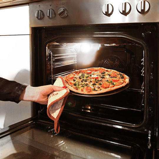 Relaxdays Baking Pan Made of Stainless Steel with Non-Stick Coating 33cm