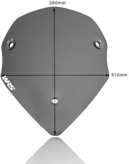 Motorcycle Windshield & Windscreen Tinted Visor for Ducati Multistrada DU007FS