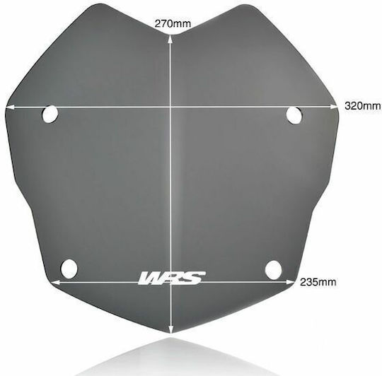WRS Getöntes Visier Motorrad für BMW R 1200 BM045FS