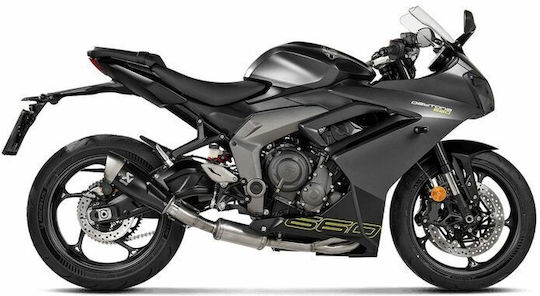 Akrapovic Εξάτμιση Μοτοσυκλέτας για Triumph Daytona / Trident / Tiger