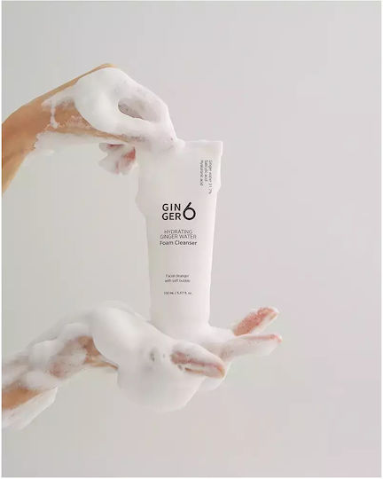 Ginger6 Hydrating Ginger Water Αφρός Καθαρισμού Προσώπου για Ακνεϊκές Επιδερμίδες 150ml