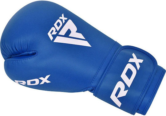 RDX Boxhandschuhe für Kampf Blau