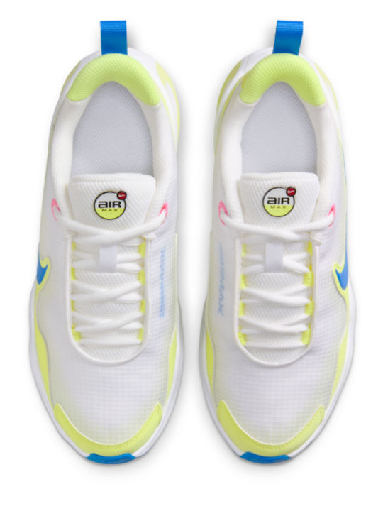 Air Max Air Max Kids Sports Shoes Running with Laces White