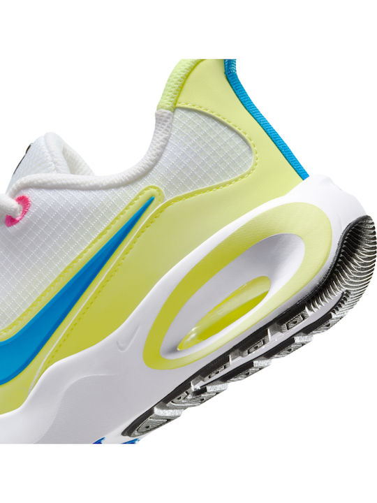 Air Max Air Max Kids Sports Shoes Running with Laces White