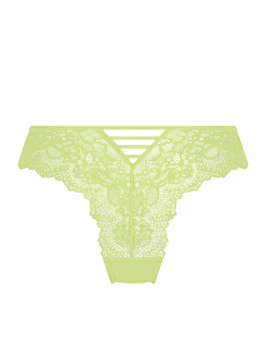 Belle Damen Brasilien mit Spitze Gelb