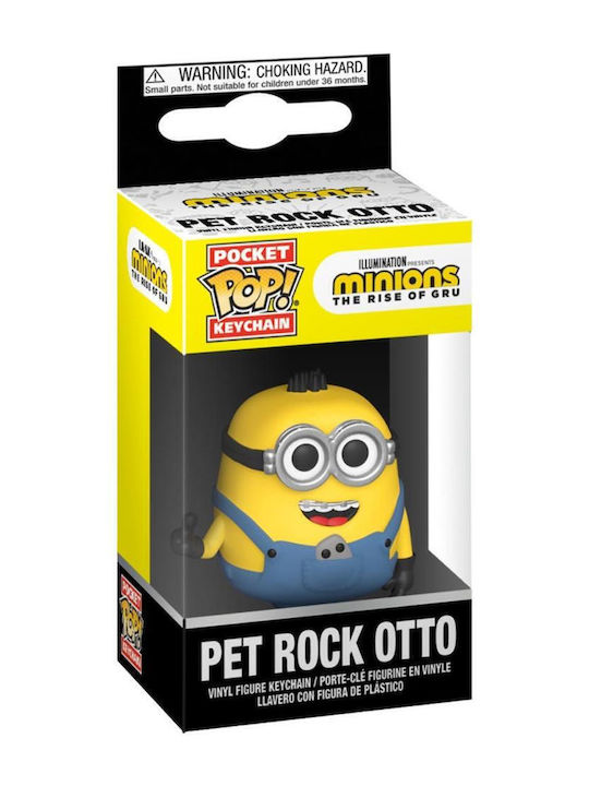 Funko Pocket Pop! Keychain Filme: Minions - Pet Rock Otto 02