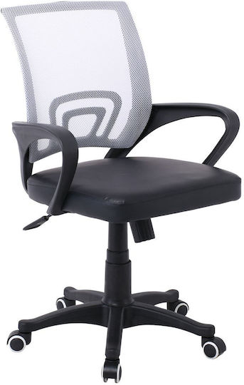 Woodwell BF2101-P Καρέκλα Γραφείου Γκρι / Μαύρο