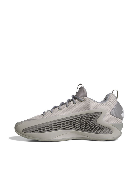 Anthony Edwards 1 Low Χαμηλά Μπασκετικά Παπούτσια Metal Grey / Dove Grey / Cloud White