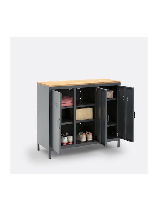 Шкаф Hiba Метал с 6 шкафчета 100x40x90бр
