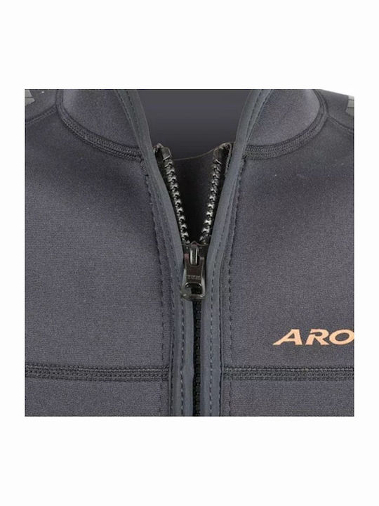 Aropec Σακάκι Κατάδυσης με Φερμουάρ Γκρι 3mm