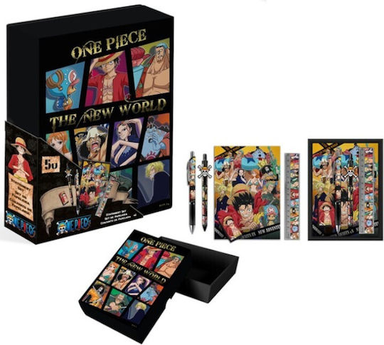 One Piece Stationery Case 5pcs