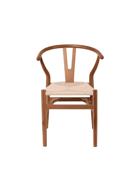 Lima Καρέκλα Τραπεζαρίας Ξύλινη Καρυδί 56x55x76εκ.