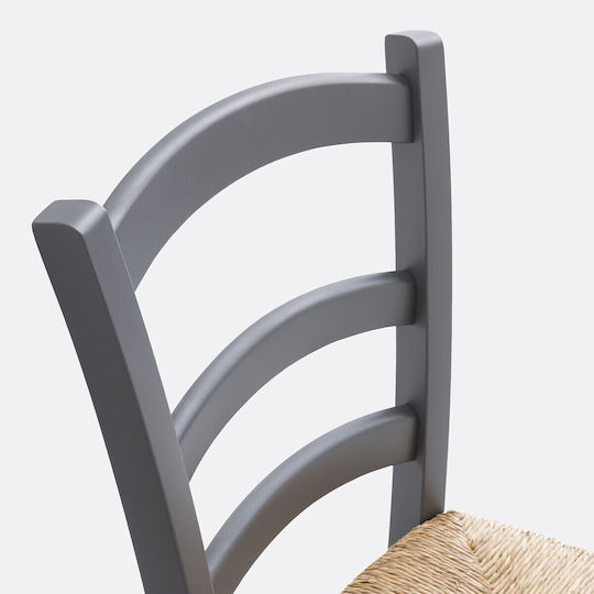 Cafe Wooden Chair Gray 2pcs
