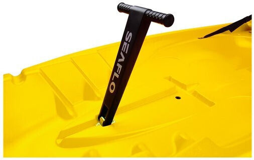 Seaflo SF-2002 SF-2002_YELLOW Пластмасов Каяк Плажна чанта 1 лице Жълт
