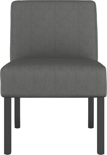 Sessel Dark Grey 48x64x72cm