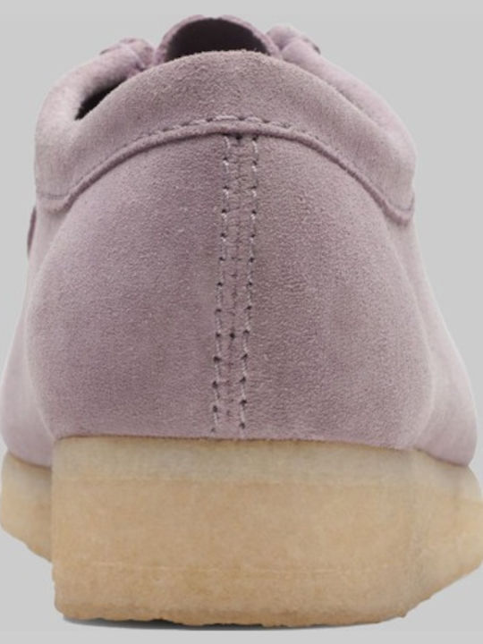 Wallabee Women's Moccasins in Purple Color
