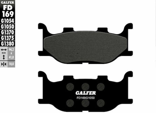 Galfer Τακάκια Μοτοσυκλέτας Εμπρός για Yamaha TDR 125