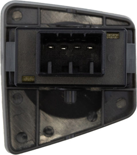 NTY Fensterheberschalter Auto für Fiat Panda 2004-2012 Schwarz