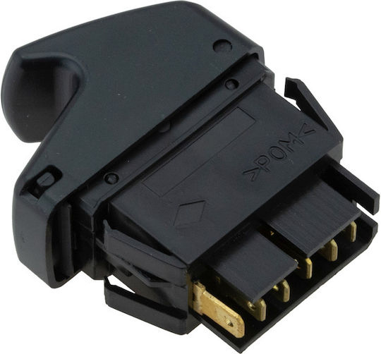 NTY Car Window Switch for Renault Clio / Kangoo Black