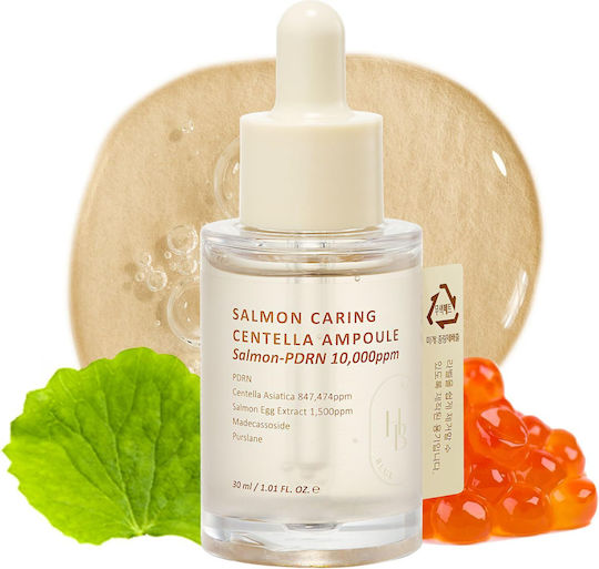 Heve Blue Salmon Caring Centella Καταπραϋντικό Serum Προσώπου με Centella Asiatica 30ml