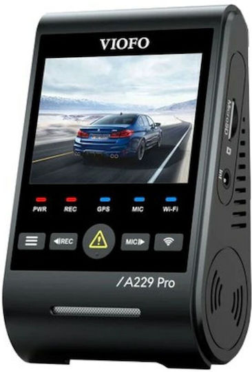 Viofo A229 Pro 3CH 4K Car DVR Set with Rear Camera