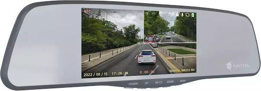 Navitel 1080P Mirror Car DVR with Clip