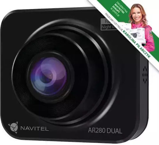 Navitel Κάμερα DVR Αυτοκινήτου 1080P Wi-Fi, GPS