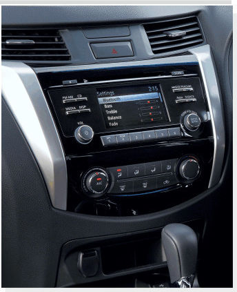 Πρόσοψη 2 Din για Nissan NP300 Renault Alaskan 2016 2021
